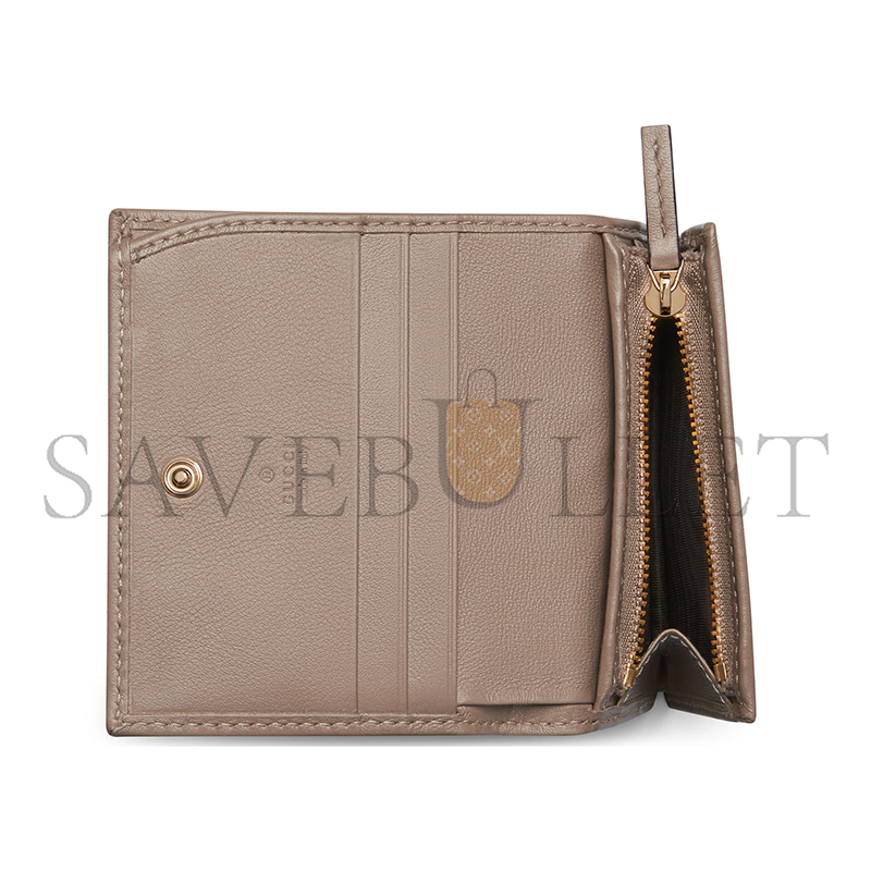 GUCCI GG MARMONT CARD CASE WALLET 466492 (17.5*11cm) GUCCI GG MARMONT CARD CASE WALLET 466492 (17.5*11cm)